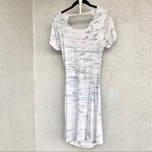 Painted tshirt dress
